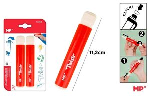 PORTATIZAS MP TWIST BLISTER 2 UNIDADES
