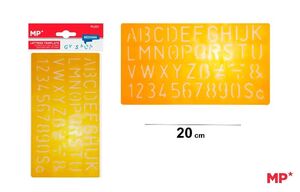 PLANTILLA LETRAS Y NÚMERO 2CM MP
