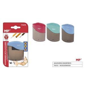 SACAPUNTAS DOBLE CON DEPÓSITO MP PA818