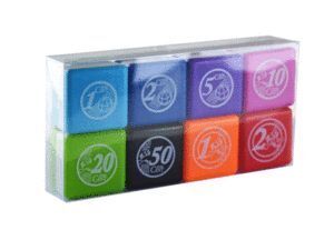 SELLOS MONEDAS EURO 8 UNIDADES