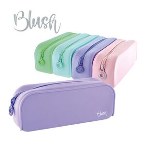 PORTATODO SILICONA CUADRADO BLUSH SURTIDO OFFICE BOX