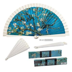 ABANICO ALMENDROS VAN GOGH