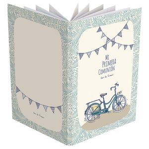 LIBRO FIRMAS PRIMERA COMUINION 20X30 AZUL