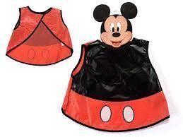 DELANTAL INFANTIL DE PLÁSTICO MICKEY