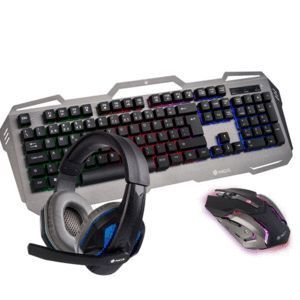 PACK DE GAMING: TECLADO + RATON + AURICULAR