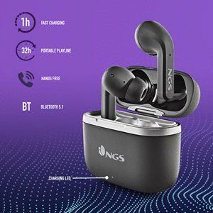 AURICULARES INALAMBRICOS ARTICA CROWNBLACK WIRELESS NGS