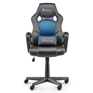 SILLA DE GAMING NGS DISEÑO ERGONOMICO EN COLOR AZUL