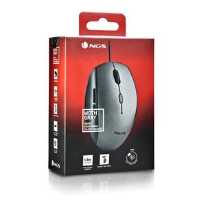 RATON OPTICO MOTH GREY NGS