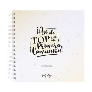 ALBUM DE FOTOS - ASI DE TOP FUE MI PRIMERA COMUNION AMARILLO