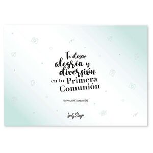 SOBRE DINERO MI PRIMERA COMUNION