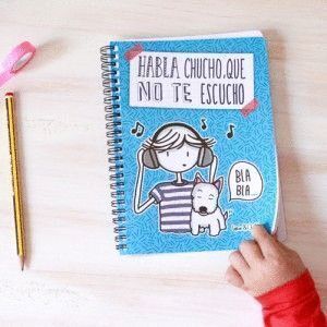 BLOC ESPIRAL 4º 90H CUADRO 4MM PP HABLA CHUCHO QUE NO TE ES