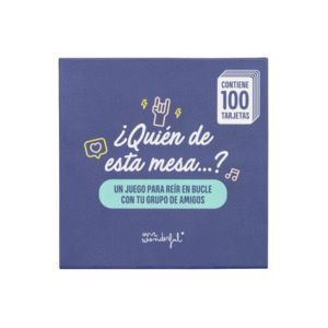 JUEGO DE CARTAS - ¿QUIEN DE ESTA MESA...? MR WONDERFUL