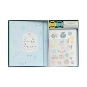 KIT SCRAPBOOKING ALBUM DE COMUNION - AZUL MR WONDERFUL