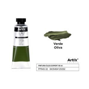 PINTURA ÓLEO EXPERT 50ML VERDE OLIVA ARTIX