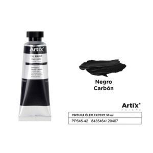 PINTURA ÓLEO EXPERT 50ML NEGRO CARBÓN ARTIX