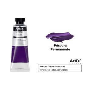 PINTURA ÓLEO EXPERT 50ML PÚRPURA PERMANENTE ARTIX