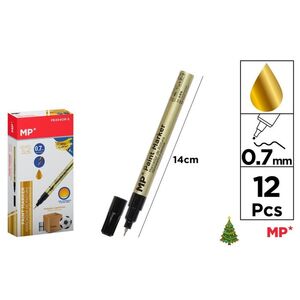MARCADOR DE PINTURA F ORO