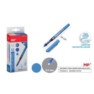 BOLÍGRAFO MP X5 05 AZUL FINEPOINT