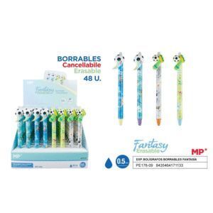 BOLÍGRAFO BORRABLE FANTANSÍA FÚTBOL