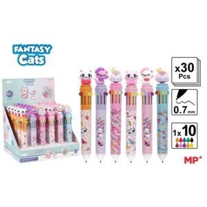 BOLIGRAFO MP FANTASY CATS MULTICOLOR