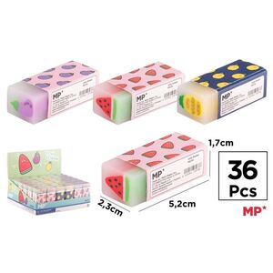 GOMA DE BORRAR  COLOR JELLY FRUIT MP