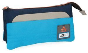 ESTUCHE ADEPT POWER TRES COMPARTIMENTOS