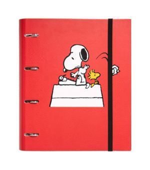 CARPEBLOC 4 ANILLAS PREMIUM SNOOPY