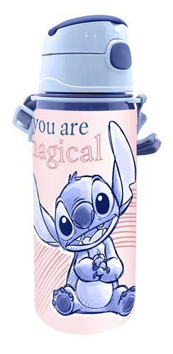 BOTELLA CON ASA 600 ML STITCH DISNEY