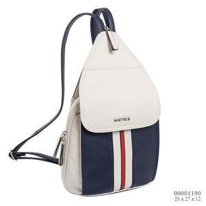 MOCHILA 26X27 TRICOLOR LICHIA BEIG