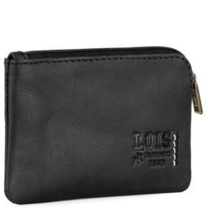 MONEDERO LOIS PIEL HEWITT NEGRO