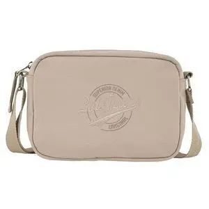 BOLSO BANDOLERA SERIE PYRAMID BEIGE