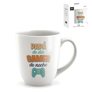 TAZA 344ML PAPA GAMER