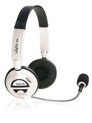 AURICULAR NGS CON MICRÓFONO MSX6 PRO BLANCO