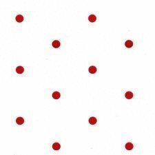 PAPEL REGALO 31CM LUNARES ROJO