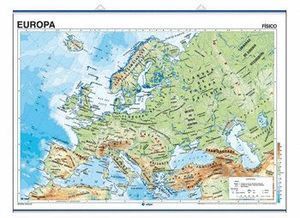 MAPA MURAL EUROPA FIS/POL 100X140 DOBLE CARA