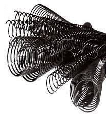 ESPIRAL METALICA 5:1 36MM NEGRO C/50