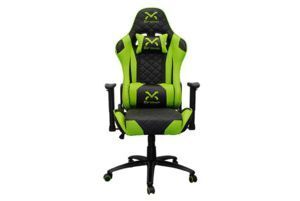 SILLA GAMING NEGRO-VERDE 3GO TROUN DROXIO