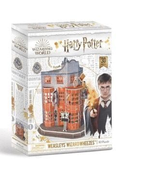 PUZZLE 3D HARRY POTTER TIENDA DE ARTICULOS DE BROMA WEASLEYS