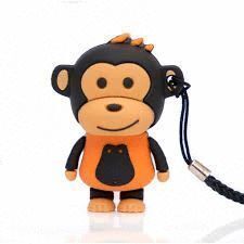 PENDRIVE 16GB MONO NARANJA