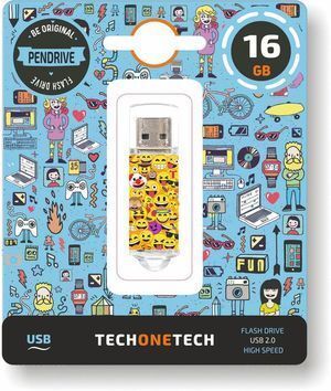 PENDRIVE 16GB EMOJITECH EMOJIS