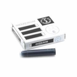 RECAMBIO INOXCROM CARTUCHO TINTA NEGRO 6 UNIDADES