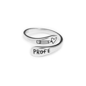 ANILLO DE PLATA PROFE