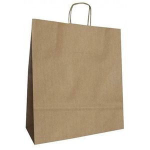 BOLSA KRAFT L 32+14X40 NATURAL LISO