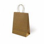 BOLSA KRAFT M 12X37 NATURAL UNIDAD