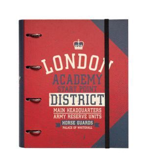 CARPETA A4 4 ANILLAS 35MM PREMIUM LONDON COLOUR