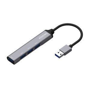 HUB USB 3.0 ALUMINIO AISENS