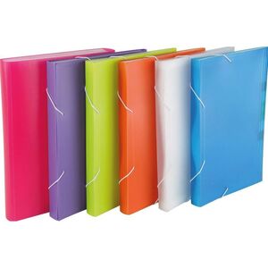 CARPETA CLASIFICADORA A4 PP 13 COMPARTIMENTOS DHP COLOR SURTIDA