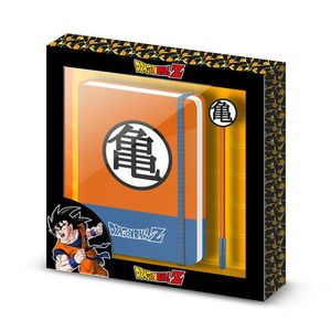 SET REGALO DIARIO CON BOLIGRAFO DRAGON BALL SYMBOL