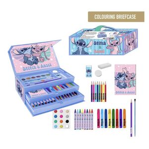 MALETIN DIBUJO 42 PIEZAS STITCH