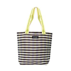 BOLSA MR WONDERFUL RAYAS - BLANCO Y NEGRO